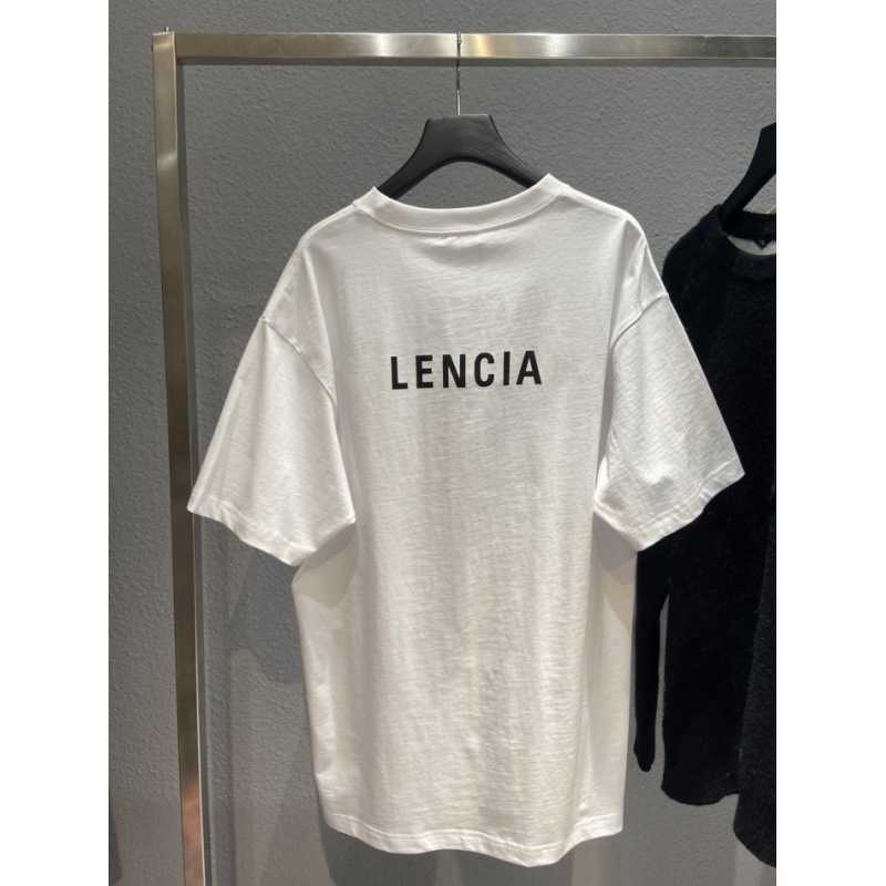 Designer T-shirt Shirt Year High Edition Family 21SS Back Back Letter Anglais Ins Ins Couple OS T-shirt Sleeve