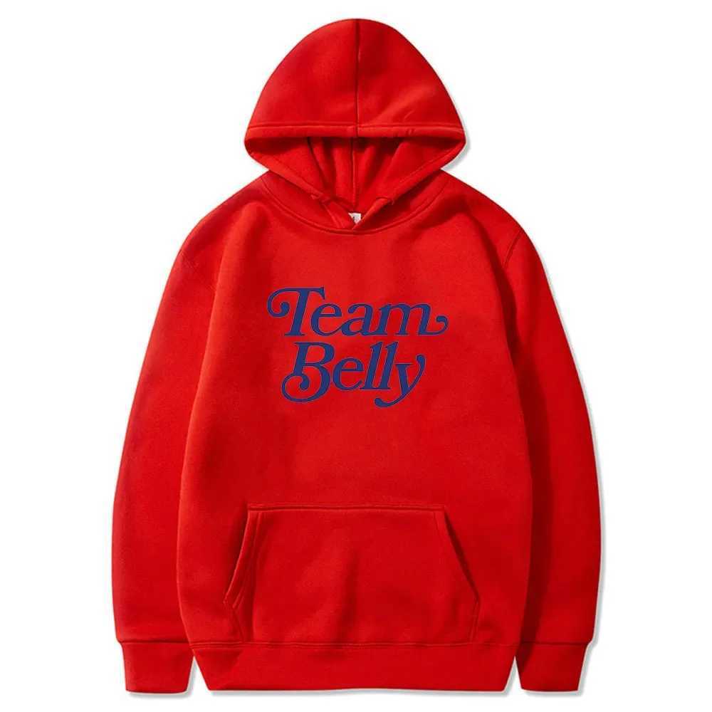 Men's Hoodies Sweatshirts The Summer I Turned Pretty Season 2 Team Belly Hoodie Long Sleeve Streetwear Men Women Hooded Sweatshirt 2023 Fashion Clothes H21O