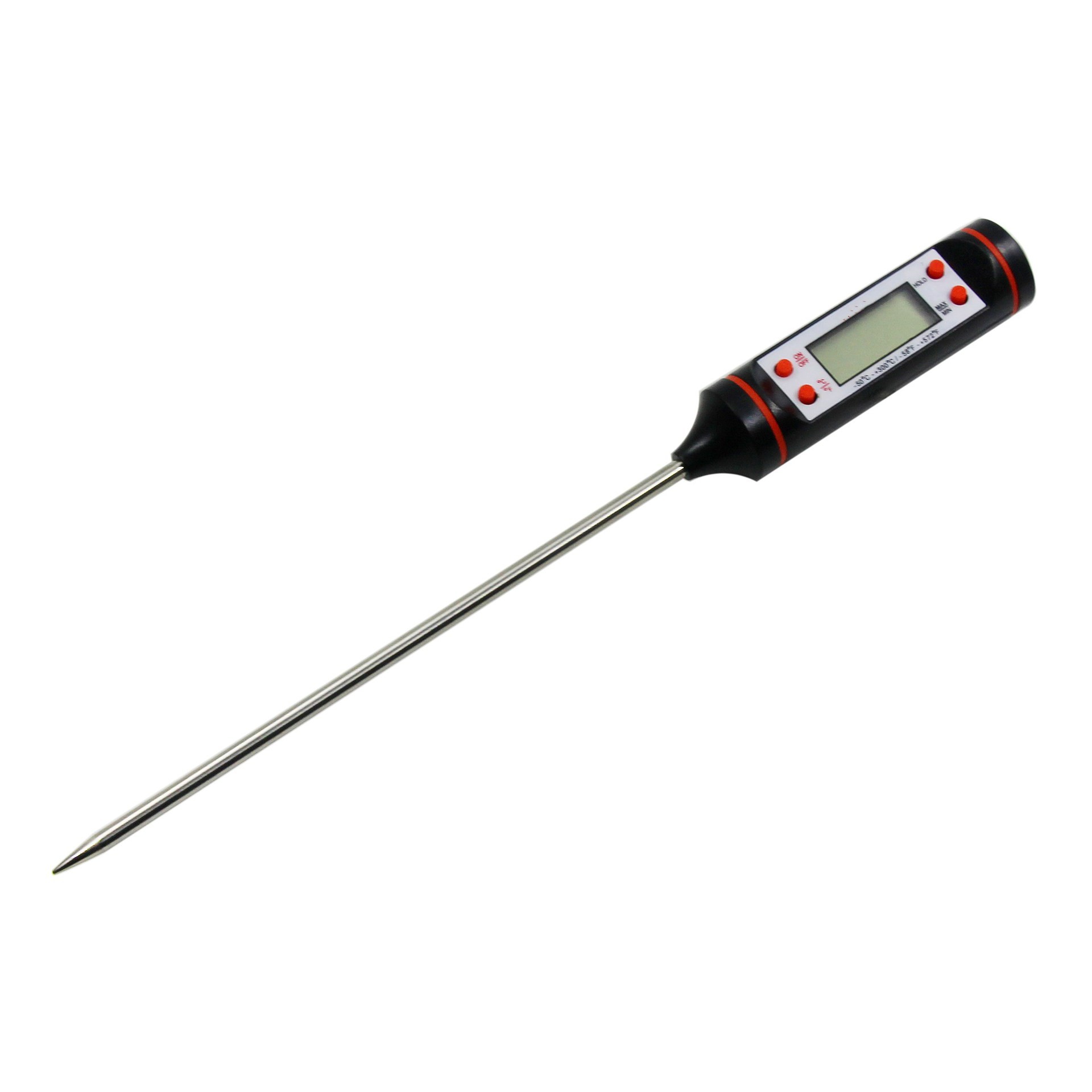 Stainless Steel BBQ Meat Thermometers Kitchen Digital Cooking Food Probe Hangable Electronic Barbecue Household Tools LX46