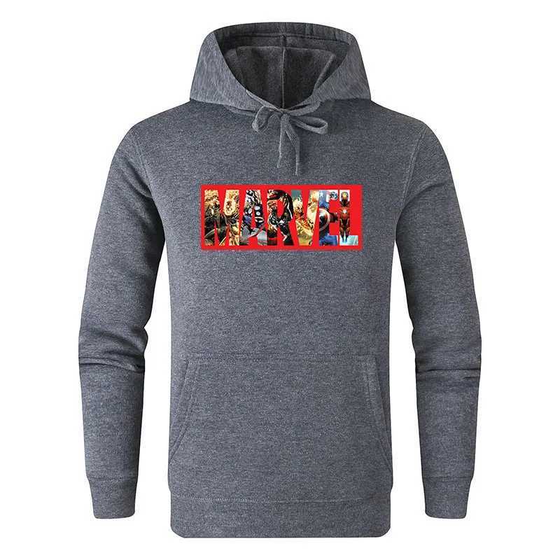 Heren Hoodies Sweatshirts 2023 Herfst/Winter Merk Trui Losse Ontspannen Comfortabele Hoodie Gepersonaliseerde Anime Print Fleece Jas FHX4