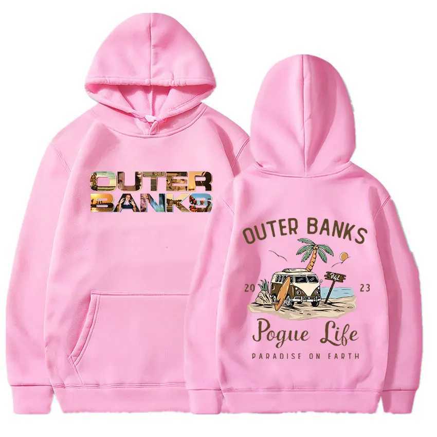 Sudaderas con capucha para hombre Sudaderas Serie de televisión americana Outer Banks 3 Sudadera con capucha Harajuku Estética Pogue Life Gráfico John B JJ Maybank Sudadera con capucha Unisex WUYU