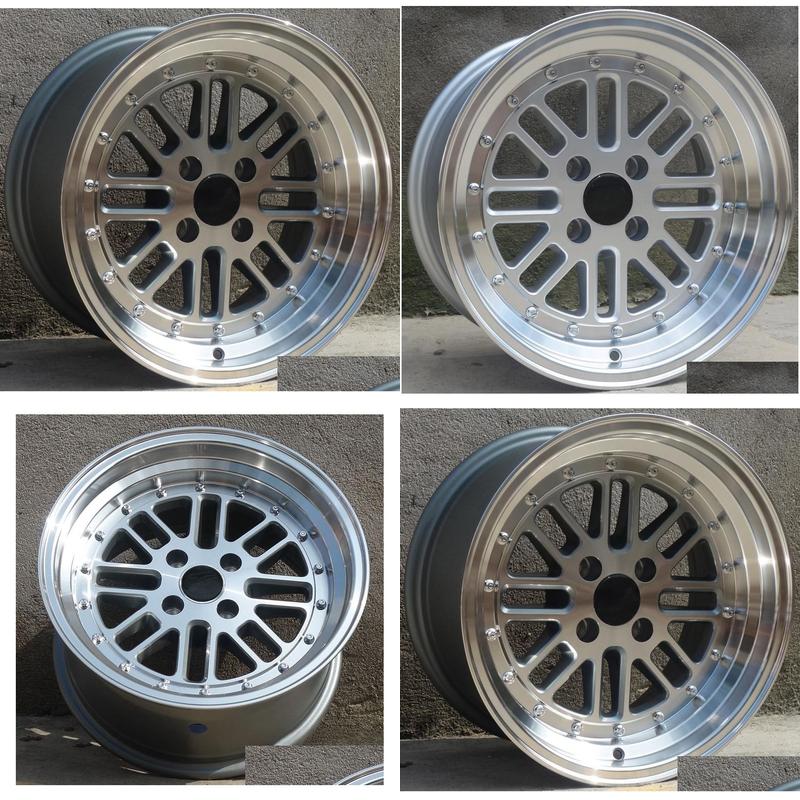 Jantes de carro com lábio largo de desempenho 15 polegadas 15X8.0 4X100 Roda de liga leve adequada para Mazda Mx-5 Entrega direta Automóveis Motocicletas Peças automotivas Whe Oth