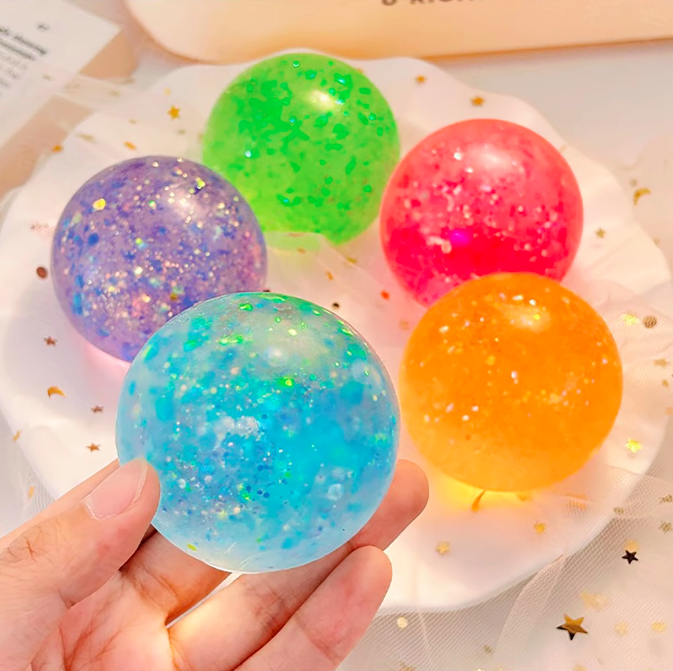 Children's decompression maltose pinch music scrub to relieve stress Qingti dumpling pinch ball stress ball toy