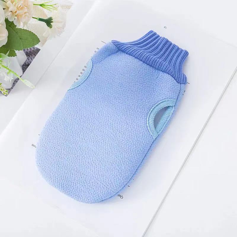 Gants de gommage pour le nettoyage du corps, gants de gommage, serviette de bain, massage corporel en mousse