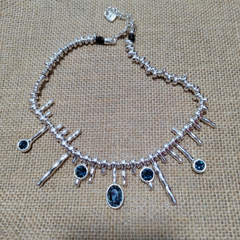 Collier ras du cou en cristal UNODE, cadeau de vacances, plaqué à la mode, édition limitée, bijoux cadeaux, nouvelle collection printemps 2023, 925