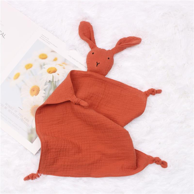 Baby Soother Appease Towel Bibs Soft Animal Cat Sleeping Doll Teether Infant Comfort Sleeping Nursing Cuddling Blanket Toys