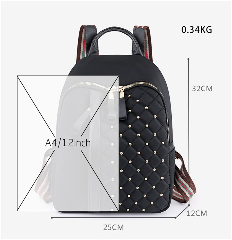 LL-YDPF48, bolsos para mujer, mochilas para ordenador portátil, gimnasio, correr, deportes al aire libre, bolso de hombro, viaje, informal, para estudiantes, mochila escolar, remache impermeable