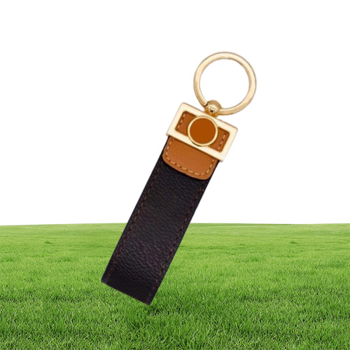 2021 Brand Designer Key Chain Men039S Luxury Key Ring Women039S Nyckelkedja Handgjorda läder MEN039S och Women039S Acces2418018