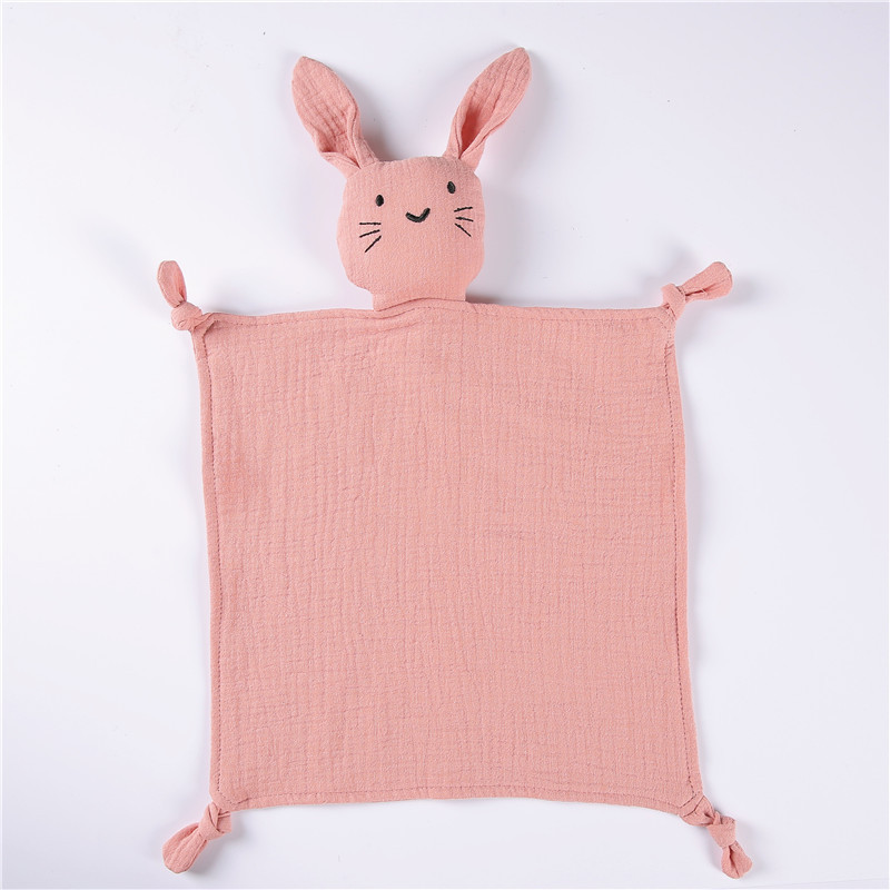 Bavoirs en forme de sucette pour bébé, serviette douce, Animal, chat, poupée endormie, anneau de dentition, confortable, sommeil, soins infirmiers, couverture, jouets