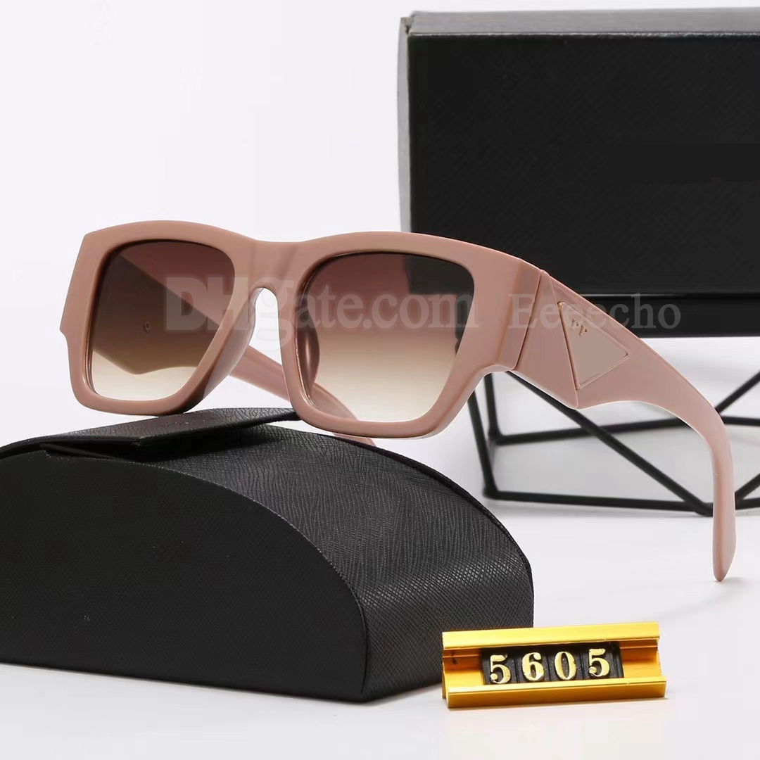 fashion sunglasses toswrdpar glasses sunglasses designer men's brief ladies brown case black metal frame dark lens with box