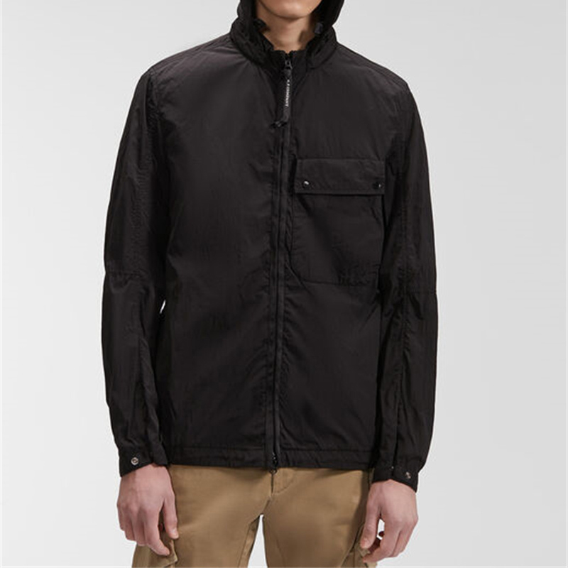 Topstoney Veste ample à capuche pour homme, vêtements de sport, couple, coupe-vent, baseball, pull à capuche, veste décontractée, mode mixte, vêtement teint, lunettes, surchemise, veste en nylon