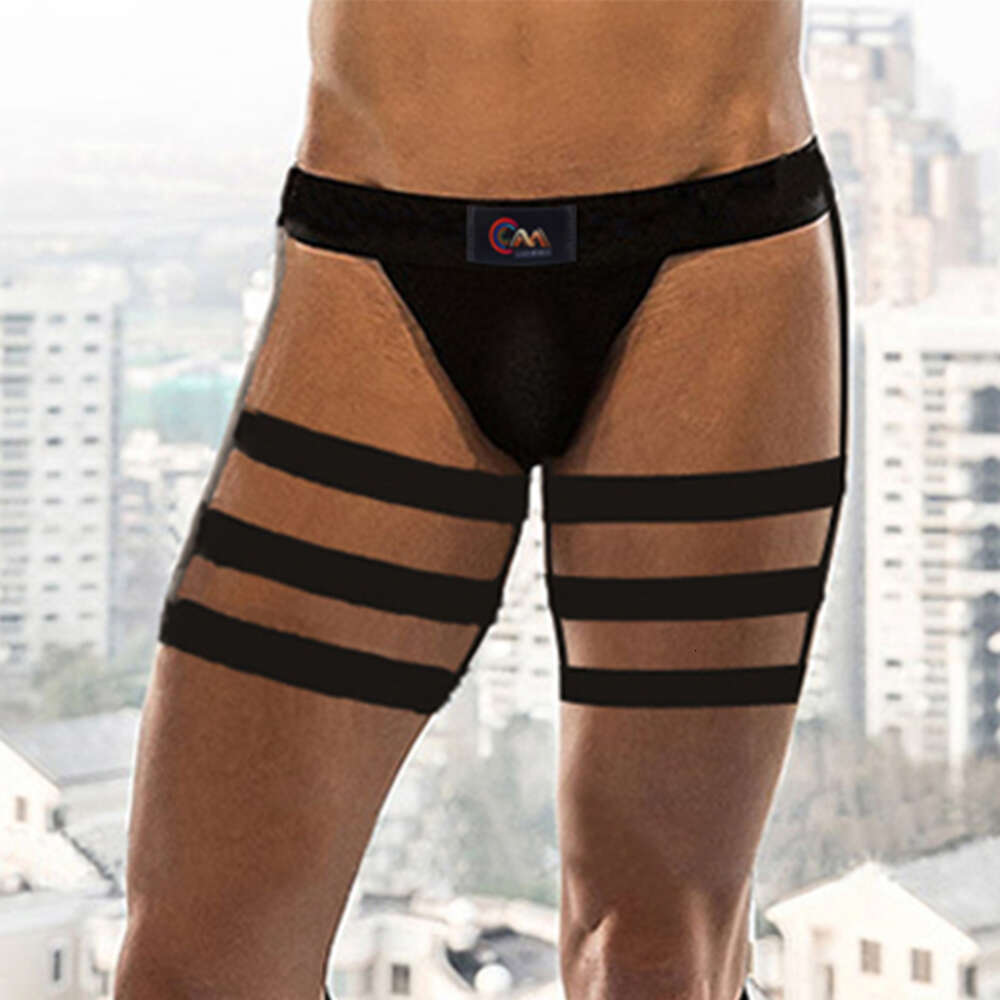 Sexig säkerhetsbälte trosor fetischkläder gay sissy trosor erotiska underkläder män s suspension