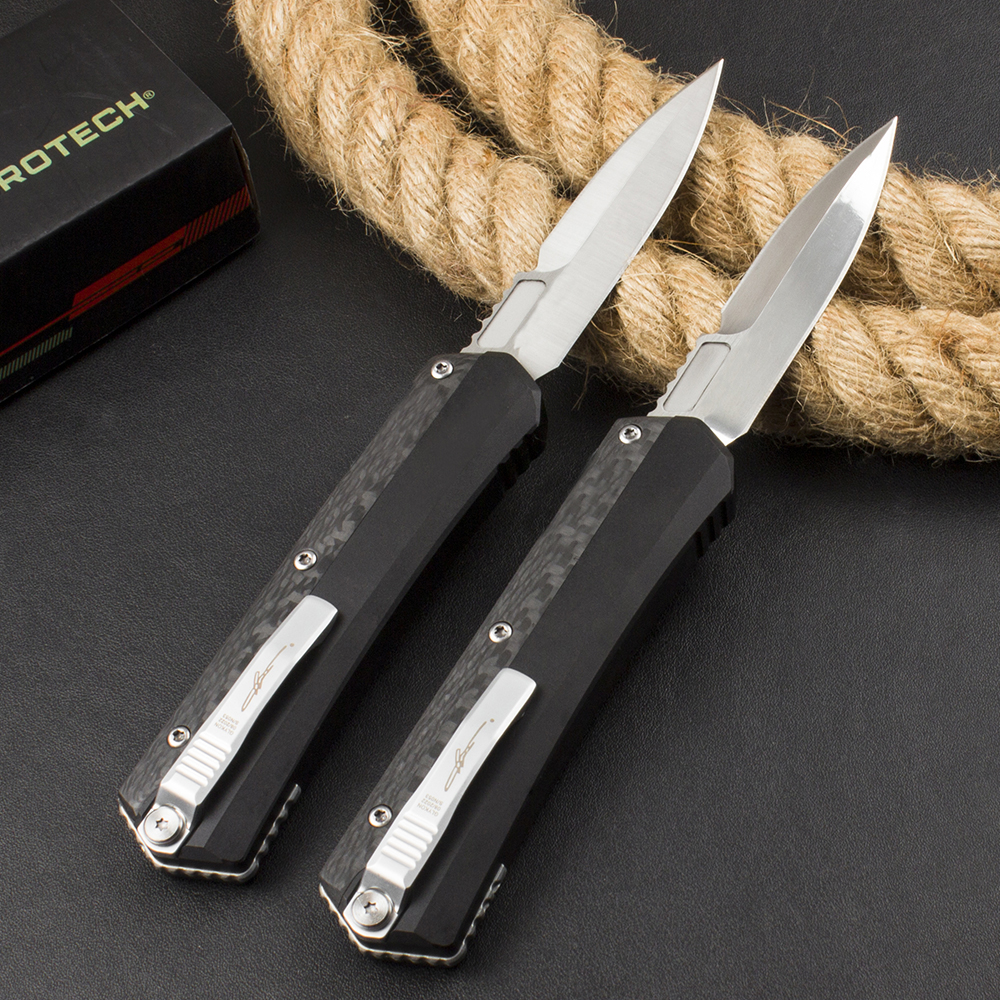 Nytt mikro tech 184-10 Glykon Auto Knife 3.62 