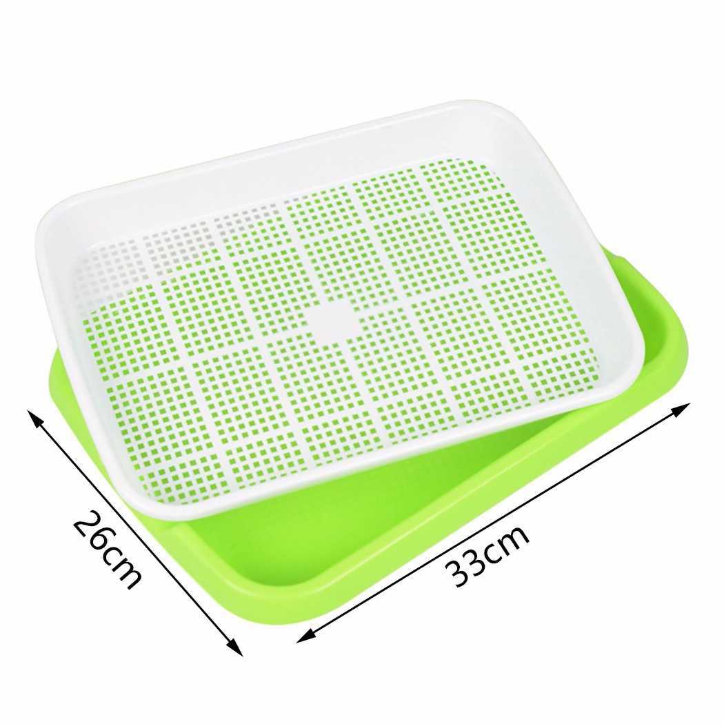 New Microgreens Sprouting Tray Hydroponic / Sprouting Tray For Sprout Horticultural Hydroponic Systems Tray Nursery Potted