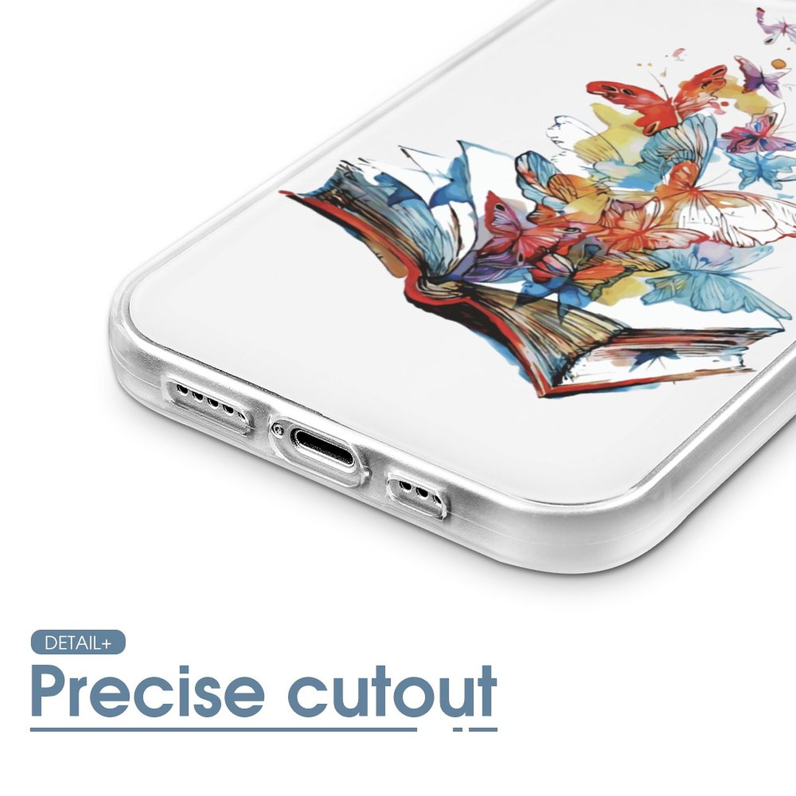 Book Lover schokbestendige telefoonhoesjes voor iPhone 13 14 15 Pro Plus Max Designer telefoonhoes