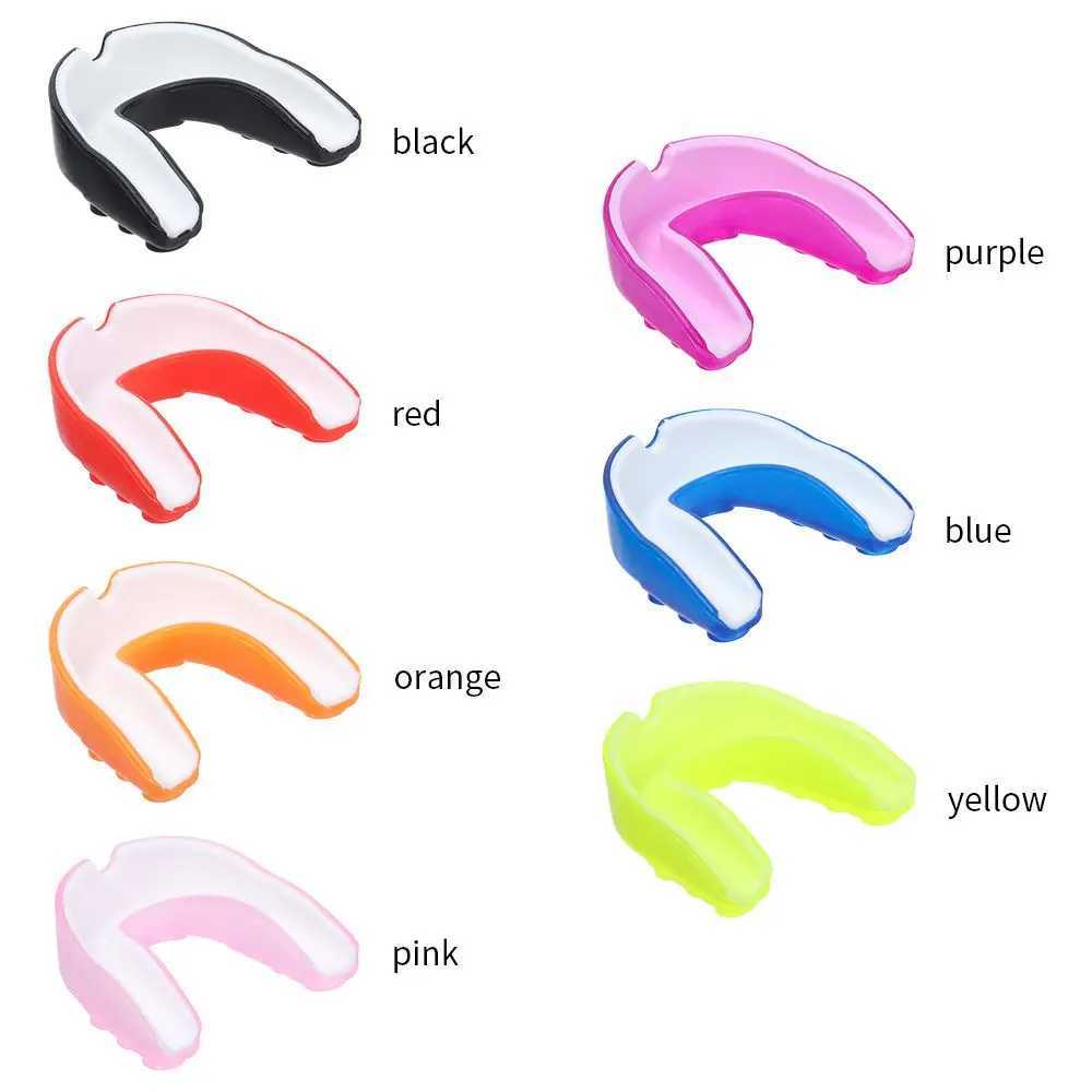 Protective Gear Adult Kids Silicone Football Professional Rugby Teeth Protection Mouth Guard Boxing Gum Shield Boxing Gloves Accessories HKD231123