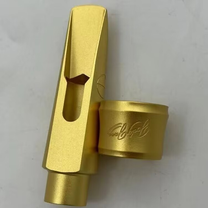 Boquilla de metal dorado para saxofón tenor alto súper profesional de alta calidad Boquillas para saxofón E Accesorios para saxofón Tamaño 5 6 7 8