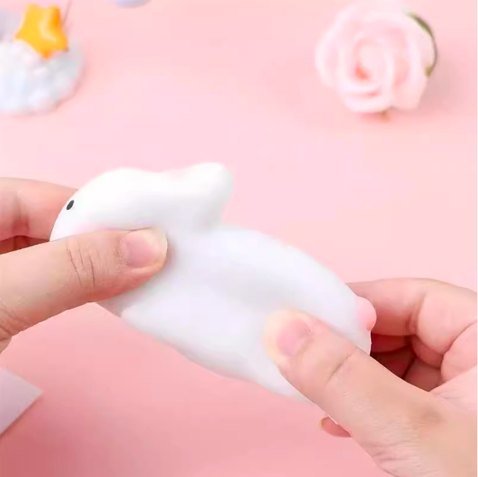 Outil de décompression créatif populaire Lapin Pincer Amusant Dessin Animé Pour Enfants Décompression Pincer Jouet Soulagement Du Stress Balle Cheer up Fun