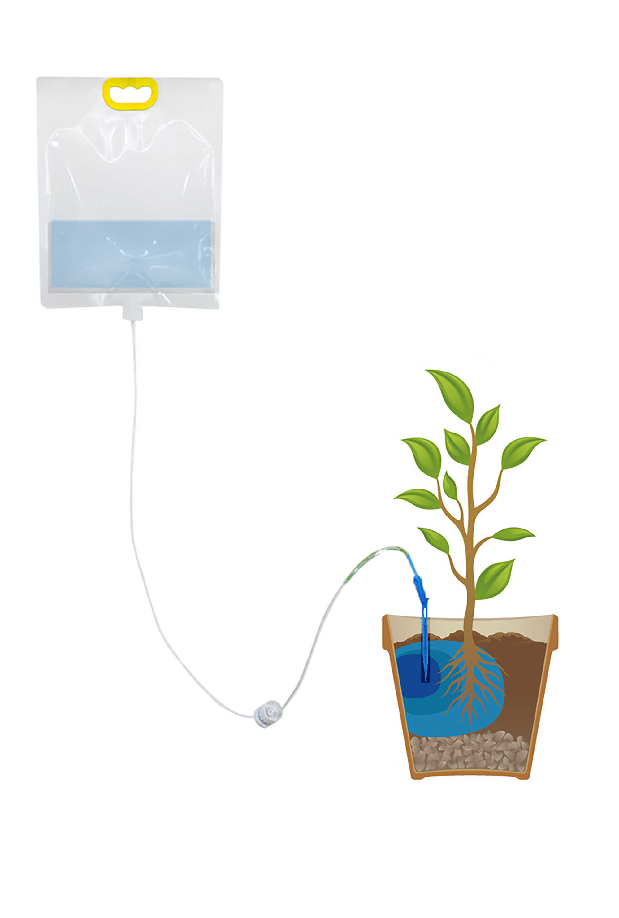 Nuovo Inserto fioriera autoirrigante Spike 3L/3.5L/6L Borsa irrigazione delle piante Kit automatico di irrigazione a goccia Dispositivi di irrigazione delle piante interni