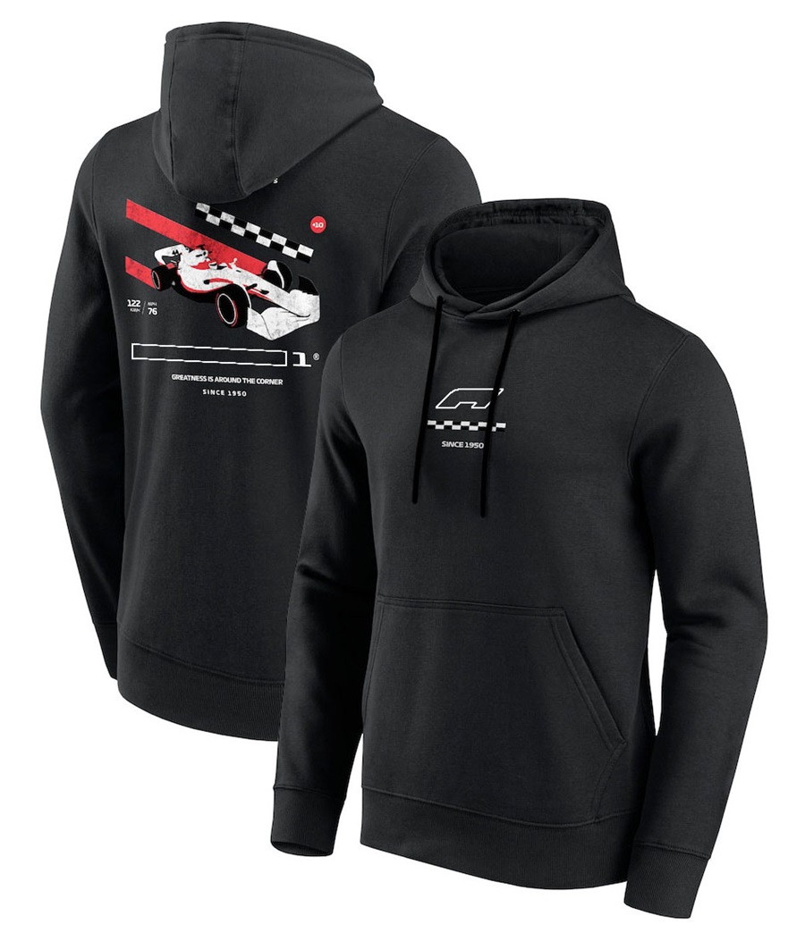 F1 2023 Team Sweat à capuche Formule 1 Sweat à capuche Printemps et automne Racing Brand Sports Sweat à capuche pour hommes Fans de voiture Édition spéciale Sweat à capuche