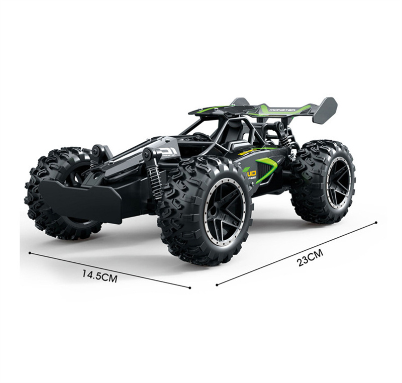 Yüksek hızlı RC yarış arabası 2.4GHz yüksek hızlı suya dayanıklı uzaktan kumanda offroad tırmanma araba oyuncakları