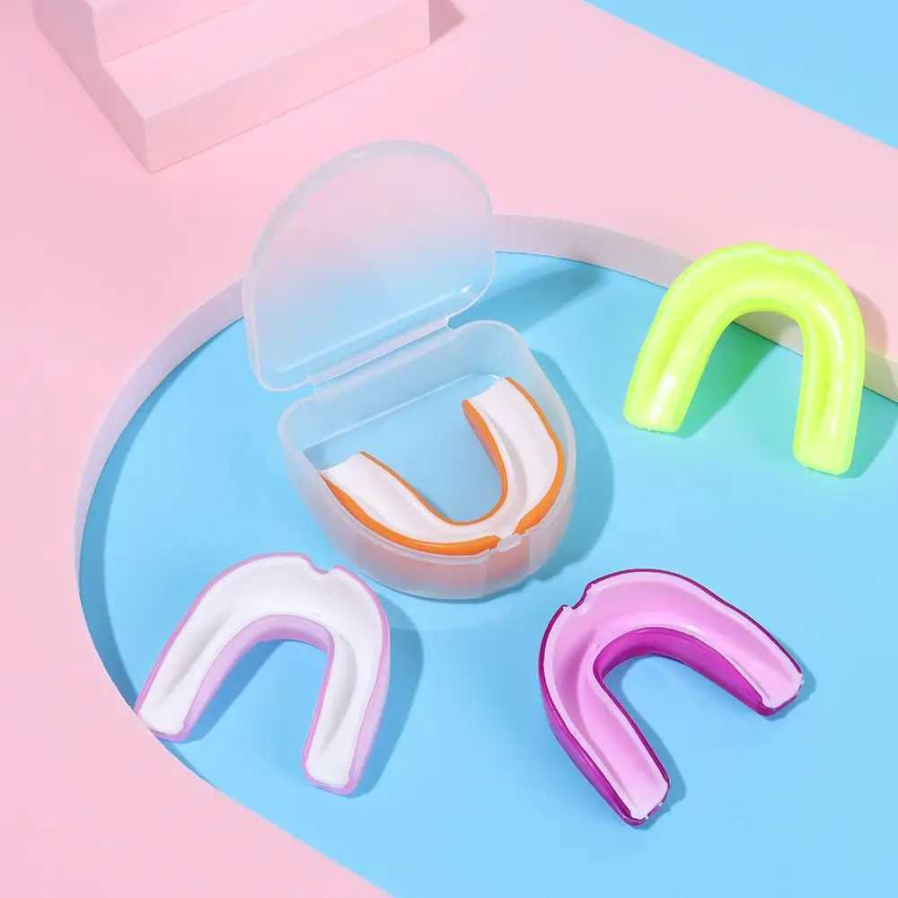 Protective Gear Adult Kids Silicone Football Professional Rugby Teeth Protection Mouth Guard Boxing Gum Shield Boxing Gloves Accessories HKD231123