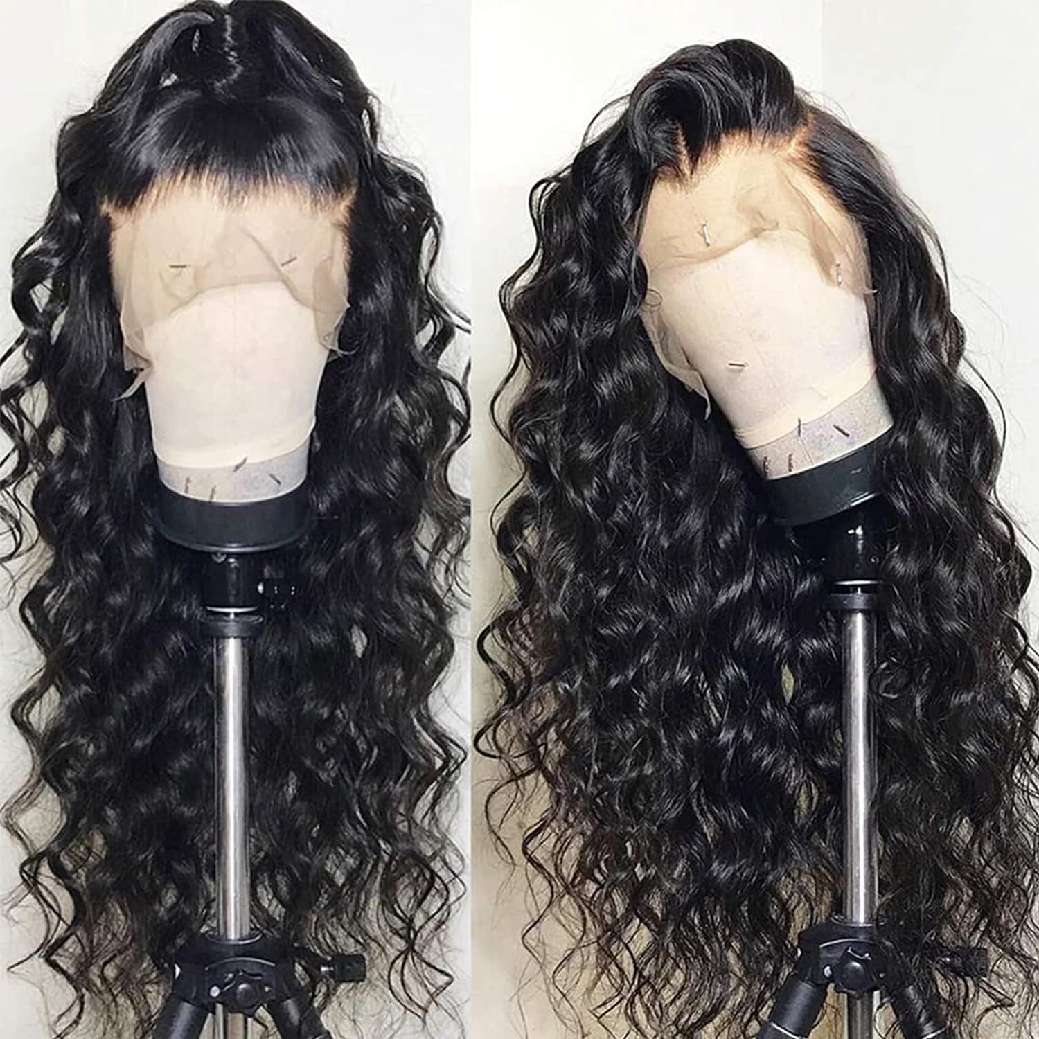 Loose Wave Lace Front Wigs Human Hair 150 Density 13x4 HD Full Lace Frontal Wig Pre Plucked with Baby Hair deep Wave Wig Wet Wavy Human Hair Wigs perruqe