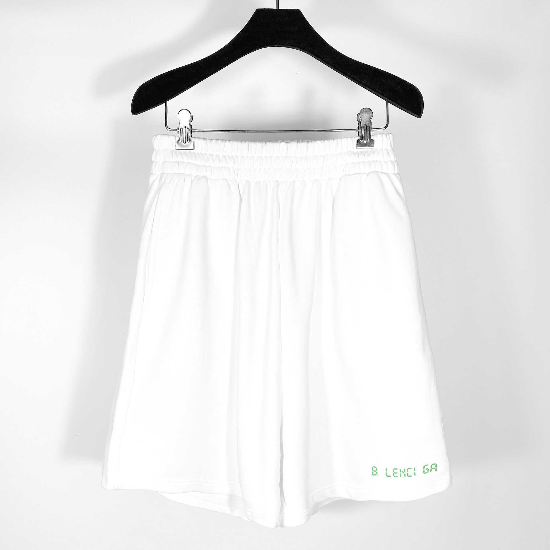Damen-Designer-T-Shirt Trainingsanzug Shirt High Edition Family Exclusive 520 Glow Letterprint Wash Old Sports Shorts Capris