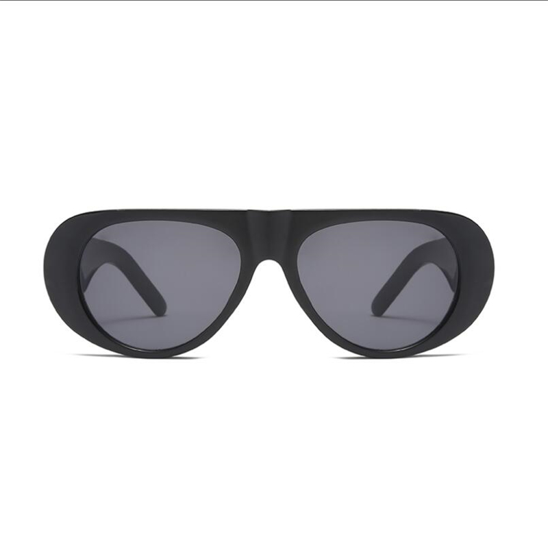 베이지 색 패션 선글라스 여름 선 스크린 방지 방지 선 샤드 거울 유방 고급 안경 카멜레온