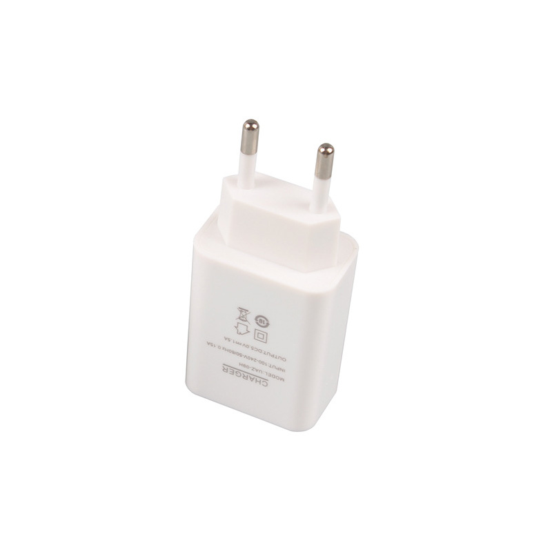 US EU Plug Adaptateur de chargeur mural universel 5V 1A pour téléphones mobiles Adaptateur secteur de tête de chargement USB pour petits appareils numériques DHL FEDEX UPS LIVRAISON GRATUITE