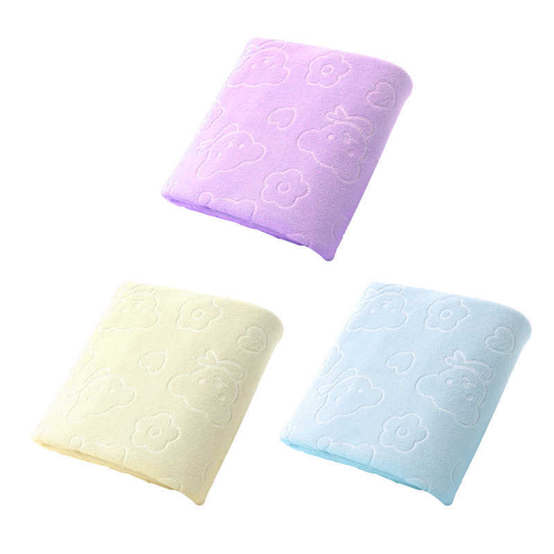 Nouveau 70x140 cm Serviette De Douche Grandes Serviettes De Plage Serviette À Séchage Rapide Serviette De Bain Absorbant Doux Confort Microfibre Peignoir