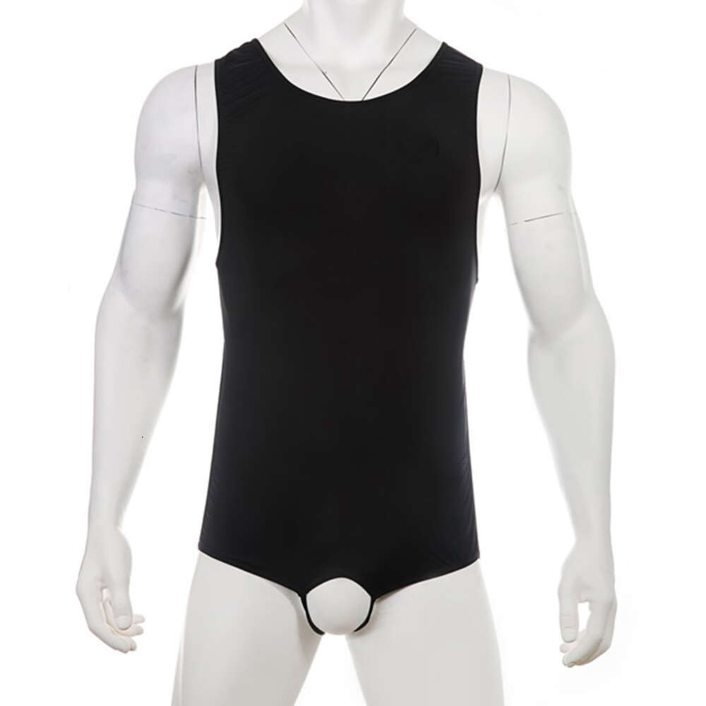 Sexy bodysuit masculino crotchless oco aberto bunda roupa interior lingerie exótica sem costas macacão trajes fetiche cuecas