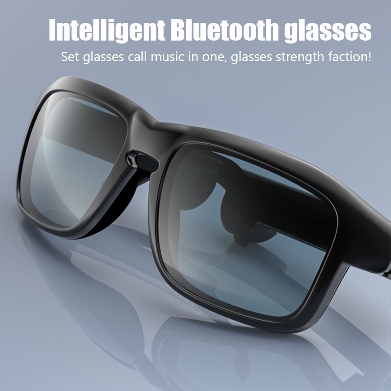 Intelligent Bluetooth Glasses Smart Anti-Blu-ray hörlurar Audio Outdoor Sport Voice Control Stereo Solglasögon headset