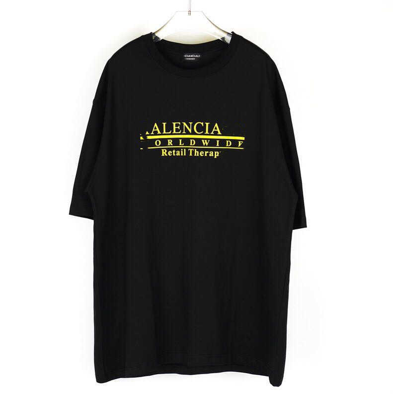 2023 Nuova maglietta da donna di design di fascia alta Family High Edition Front Back Print Therapy Sleeve Classic T-Shirt Unisex