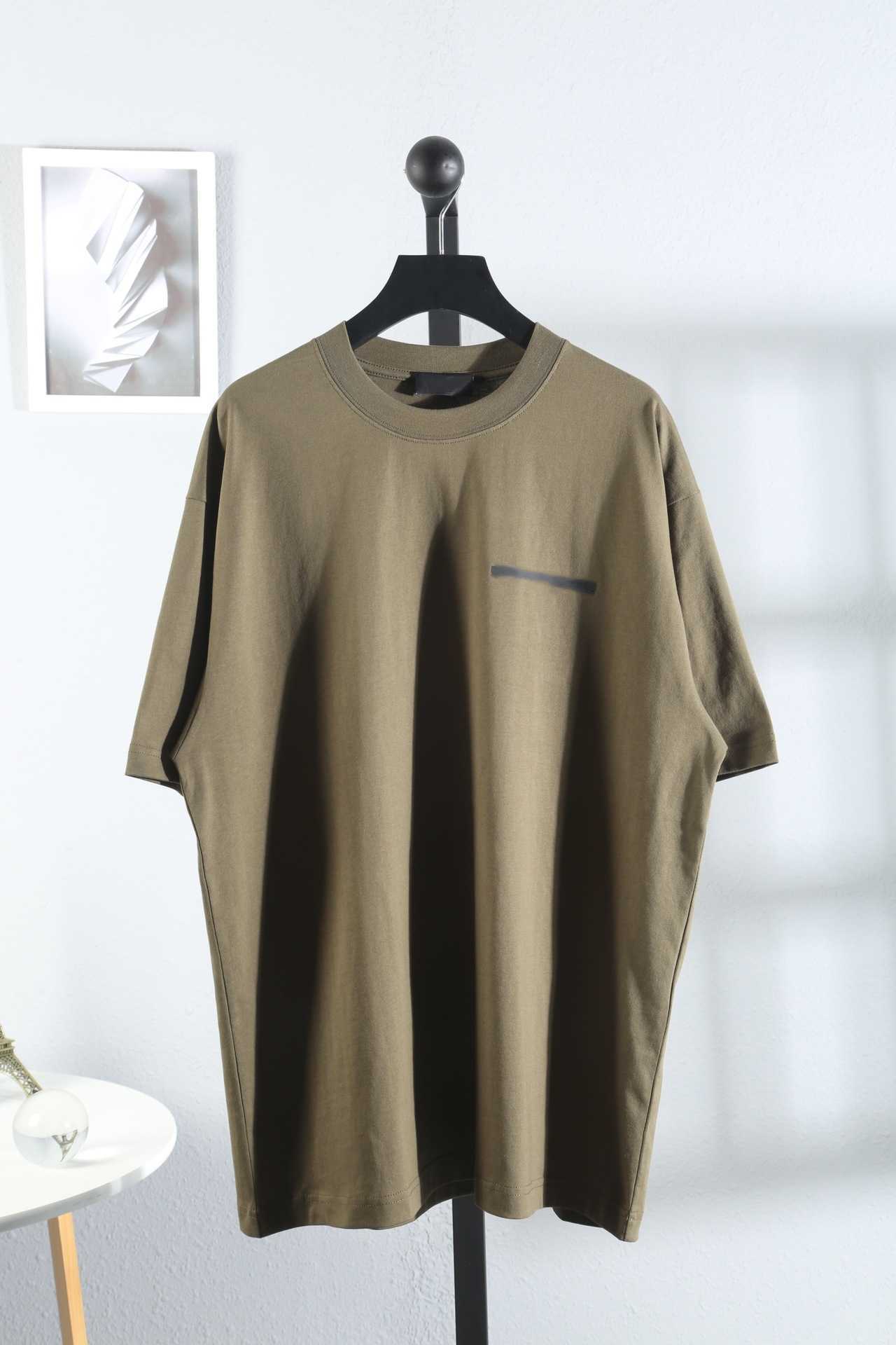 2023 New designer womens t shirt high-end High Edition English Letter Seal 1917 Loose Fit Spring/Summer Couple Sleeve T-Shirt