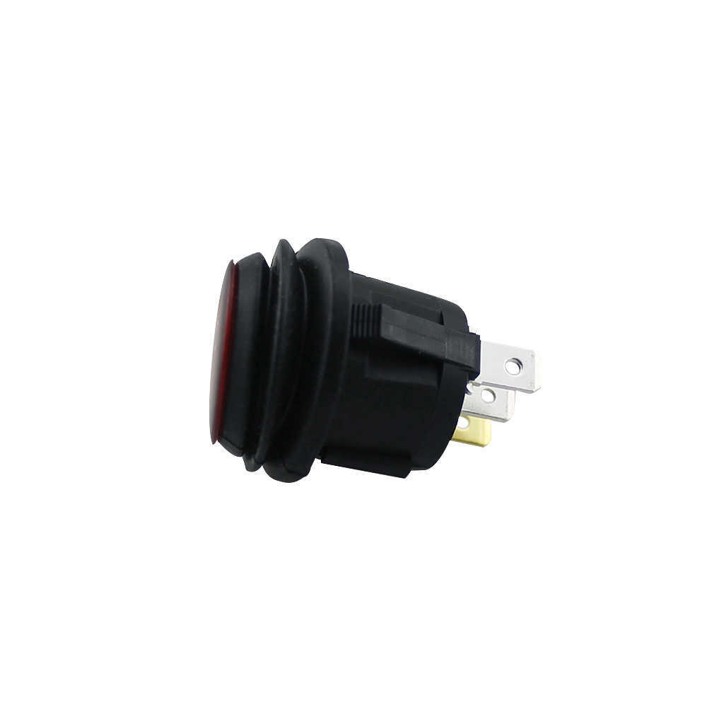 Nova luz de LED de vermelho 12v 20a 3pin carro automático barco redondo rocker altern switch spst circuito impermeabilizado de 20 mm de orifício