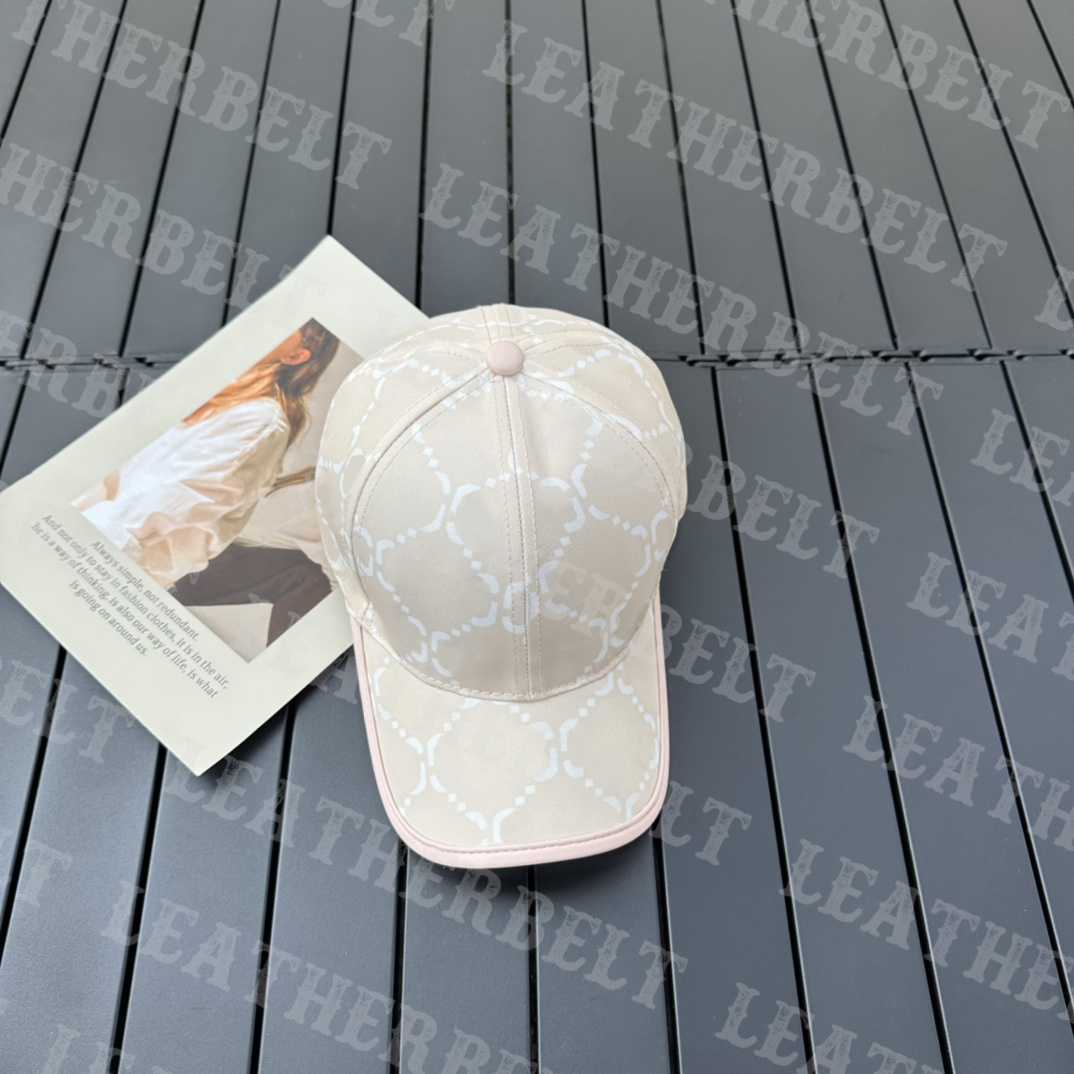 Designer Letter Baseball Cap Women Men White Snapback Caps Summer Autumn Outdoor Beach Visor HAT265S