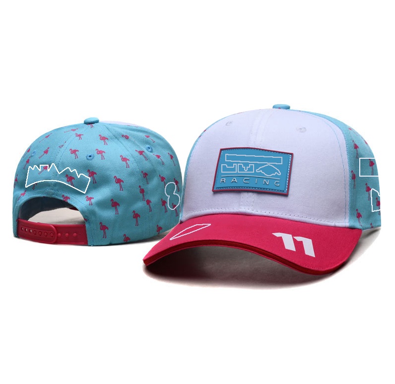 2023 NOWOŚĆ Drużyny Racing Caps Formuła 1 Cape Baseball Cap Summer Men Men Trend trend haftowane zakrzywione czapki marka marki męskie kapelusz wiadra