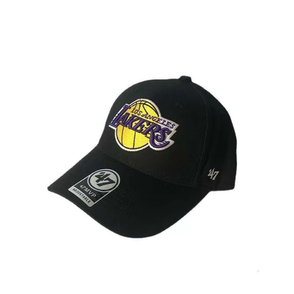 dghate lakers hat Basketball Los Angeles Lakers Baseball Male and Female Student Leisure Fans Summer Sports Sunshade Duck Tongue Hat