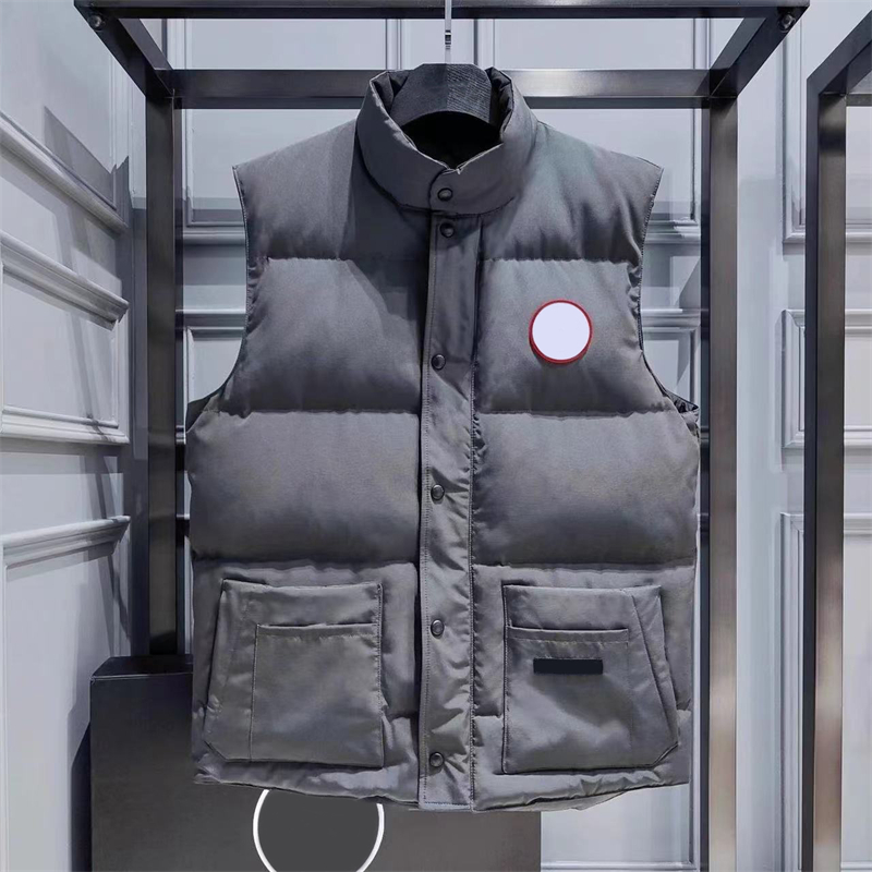 Vinterdesigner puffer jacka kappa väst gås ner parka yttre kläder varg päls huva fyrrure wyndham jacka kappa mens s-2xl8 färger