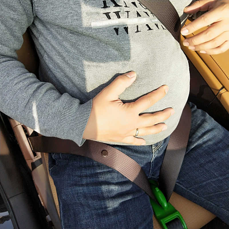 Cintura di sicurezza dei sedili auto donna in gravidanza mamme di maternità pancia non ancora nato a regolatore la protezione estensione del kit automobilistico accessori automobili