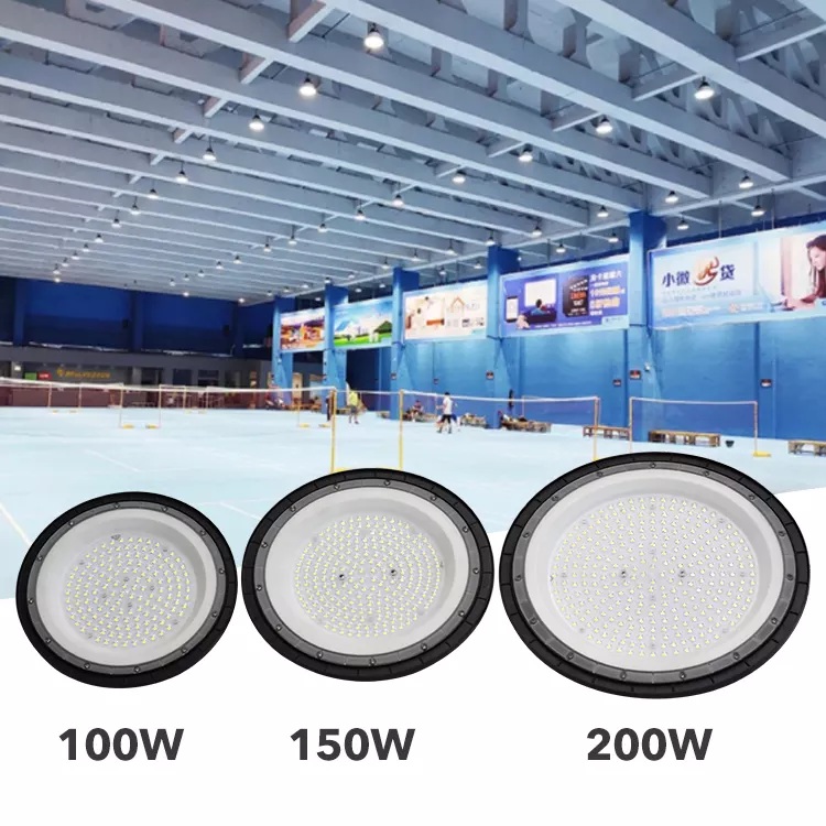 UFO LED Highbay Light 100W 150W 200W Highbay Light Workshop Aluminium Garage 100-265V