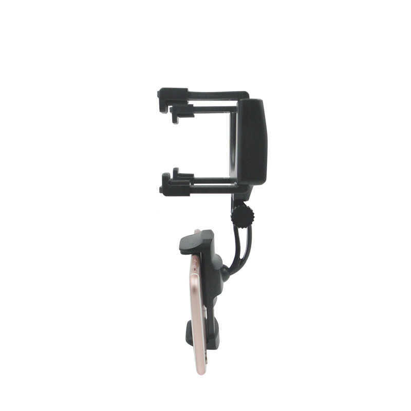 Supporto telefono auto Poppa Specchietto retrovisore Navigazione Dashcam Clip fissa Girevole Supporto telefono cellulare auto di sicurezza Non bloccherà la vista