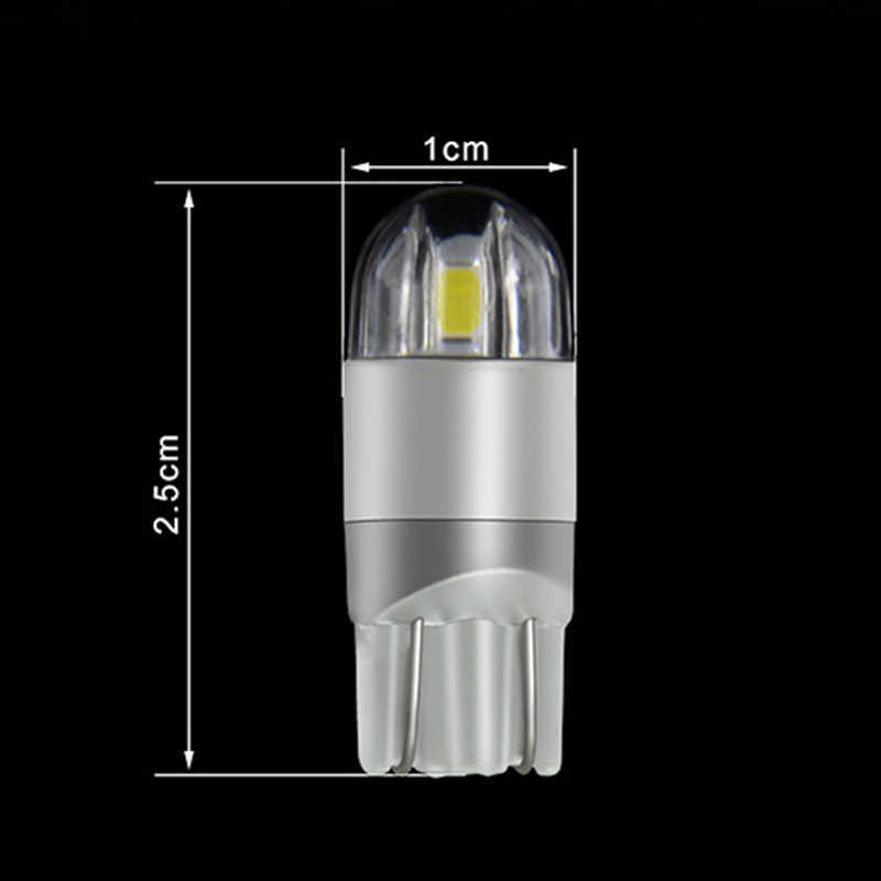 Nowe przybysze T10 3030 2SMD LED Car Light Tablica rejestracyjna Auto Motocykl Light Light Akcesoria Moto Akcesoria Zewnętrzne 