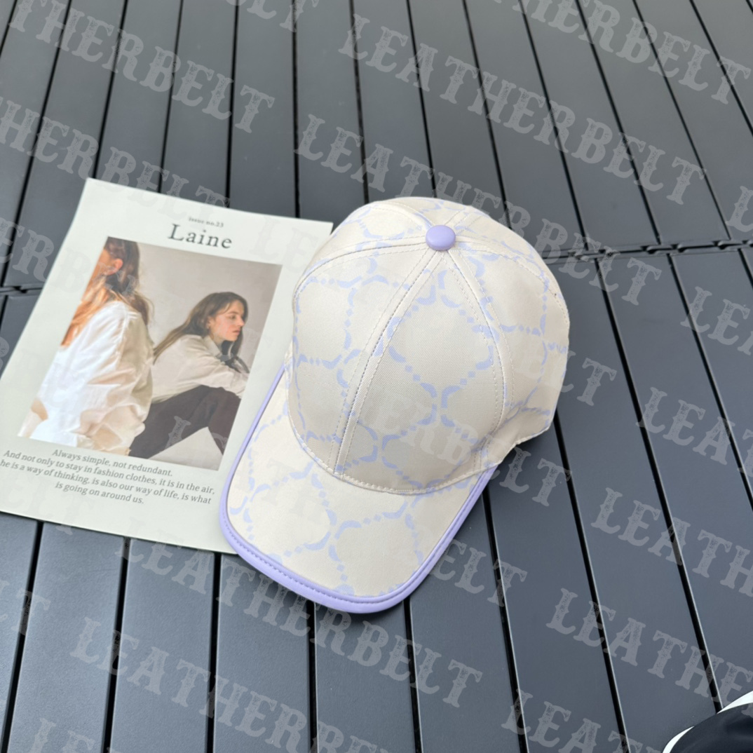 Дизайнерская бейсбольная кепка с буквенным принтом для женщин и мужчин, белые бейсболки Snapback, лето-осень, уличный пляжный козырек Hat281e