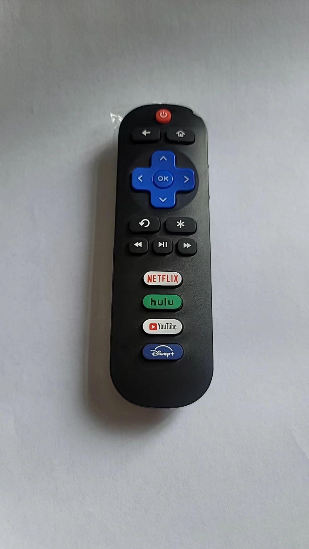 Replaced Remote Control Only for Roku TV TCL Hisense Onn Sharp Element Westinghouse Philips Roku Series Smart TVs Not for Roku Stick and Box