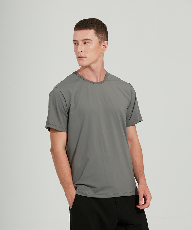 LL-D04 наряд йоги мужская футболка для спортивной одежды.