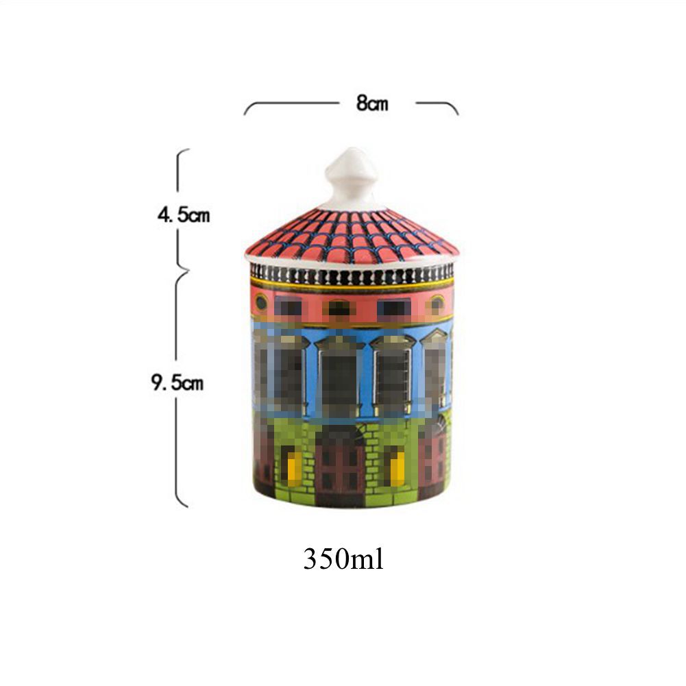 Portacandele in ceramica creativa Tipo di mano 3D Candele decorative Vaso Stella Occhi Candeliere Occhio della Provvidenza Portabicchieri candele Aromaterapia Vaso fai da te