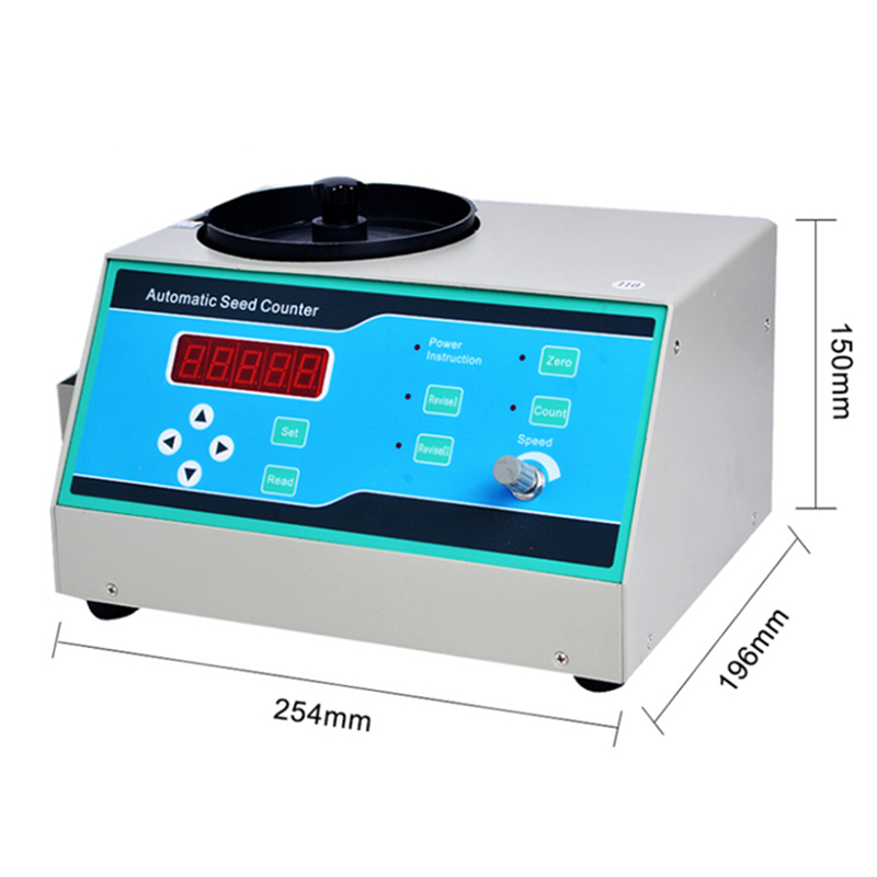 Machine automatique de comptage de quantité de graines, pour les grains de riz, de maïs, de soja, les graines rondes et longues conviennent à une taille de 0.7mm à 12mm