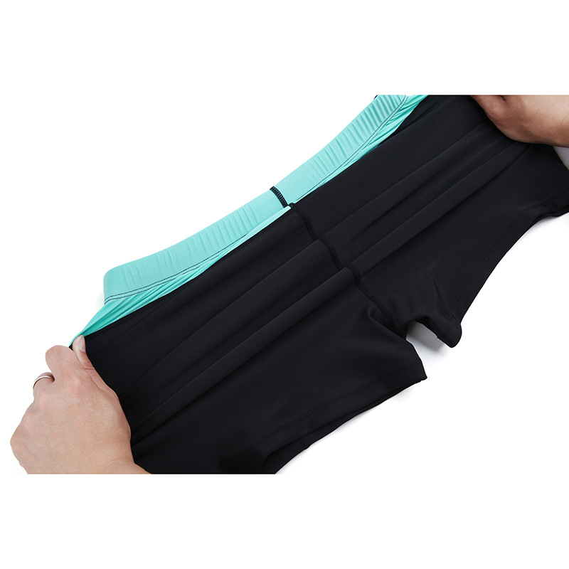 Calzoncillos de poliéster deportivos de verano para hombre, pantalones cortos de baño para exteriores a juego de colores